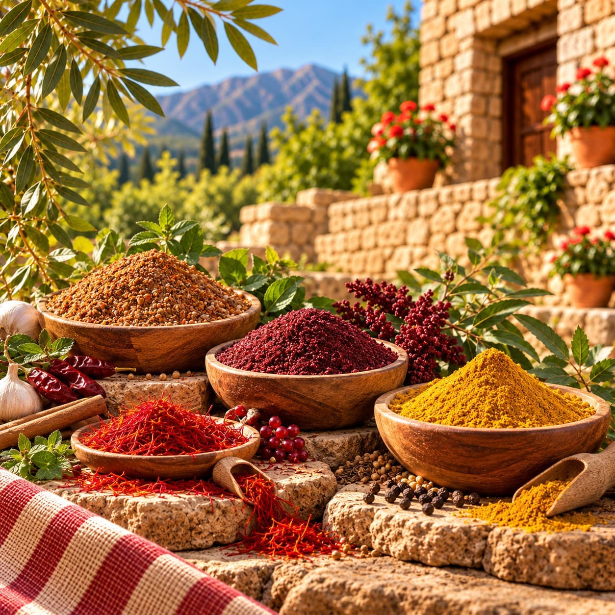 زعتر وبهارات